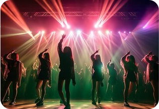 ライブやイベントを通して、リアルな場でファンとつながる。ステージ・交流・体験を通じて、熱量のある“今”を届けます。